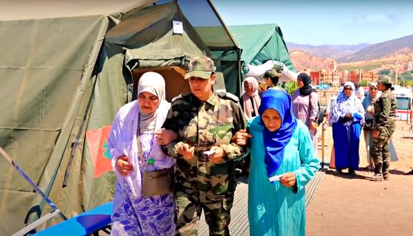 بالفيديو.. المستشفى العسكري الميداني يواصل تقديم خدماته الطبية المتعددة لفائدة المتضررين من زلزال الحوز